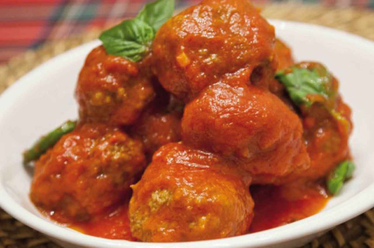 Meatballs in Red Sauce