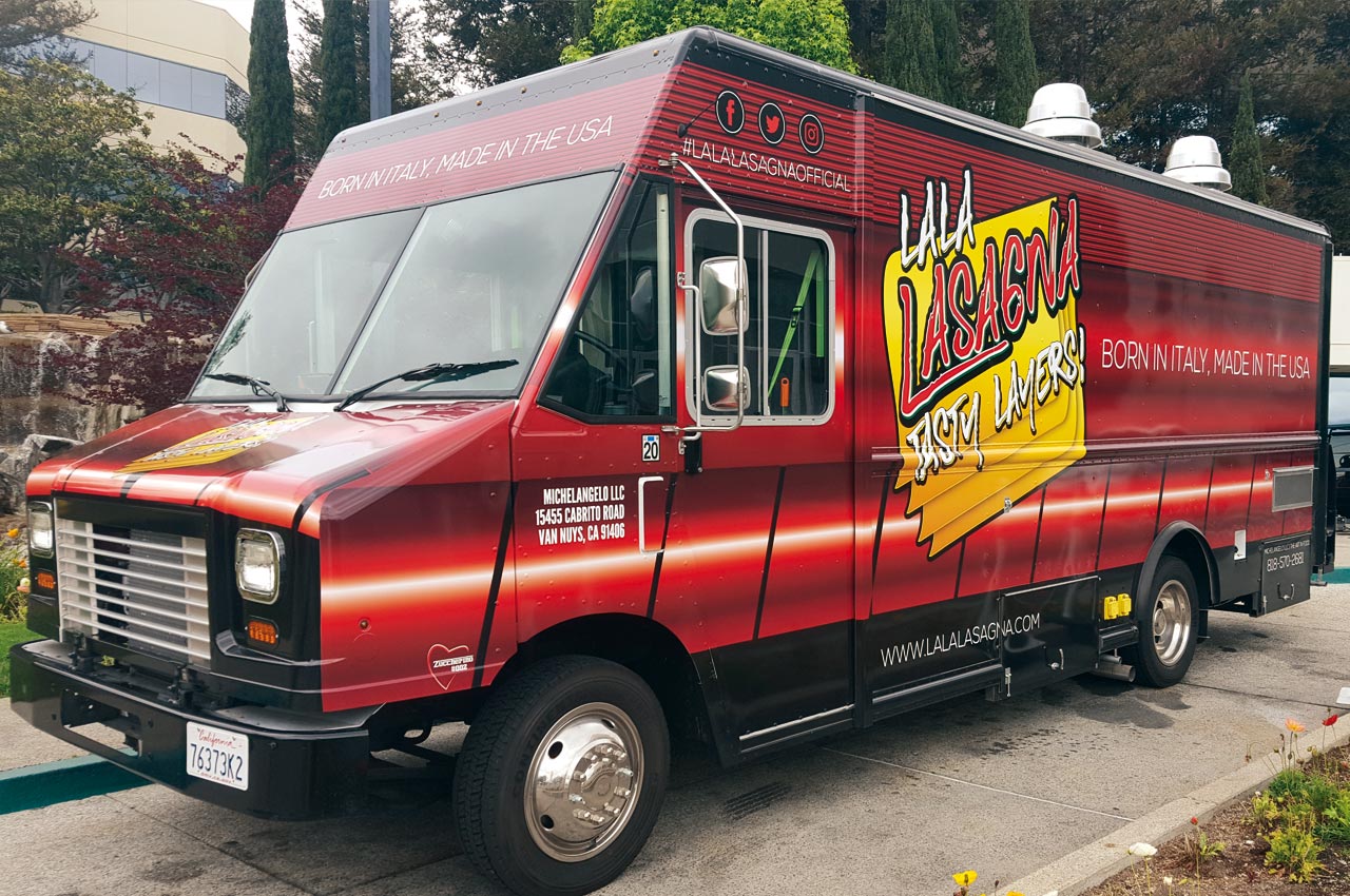 Proudly the first Lasagna Truck in the World!!